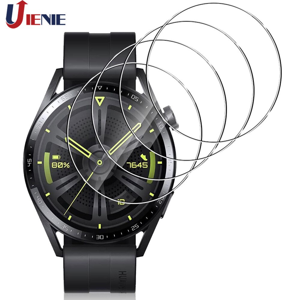 Set 4 kính cường lực bảo vệ màn hình đồng hồ thông minh Huawei Watch GT 3 46mm