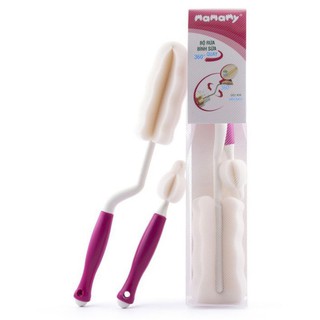 Bộ cọ rửa bình sữa quay 360 độ tiện lợi an toàn cho bé Mamamy hongoanh325