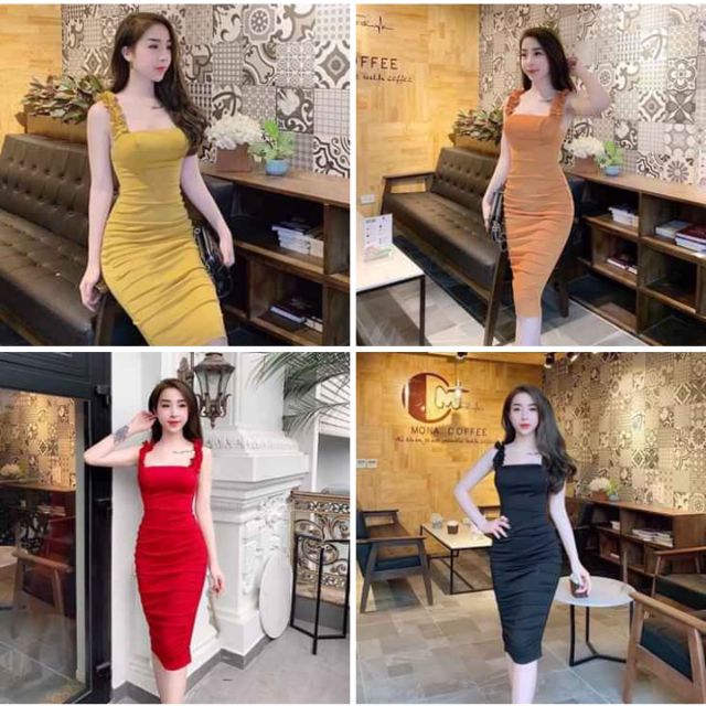 💋 ĐẦM BODY VOAN LỤA CAO CẤP