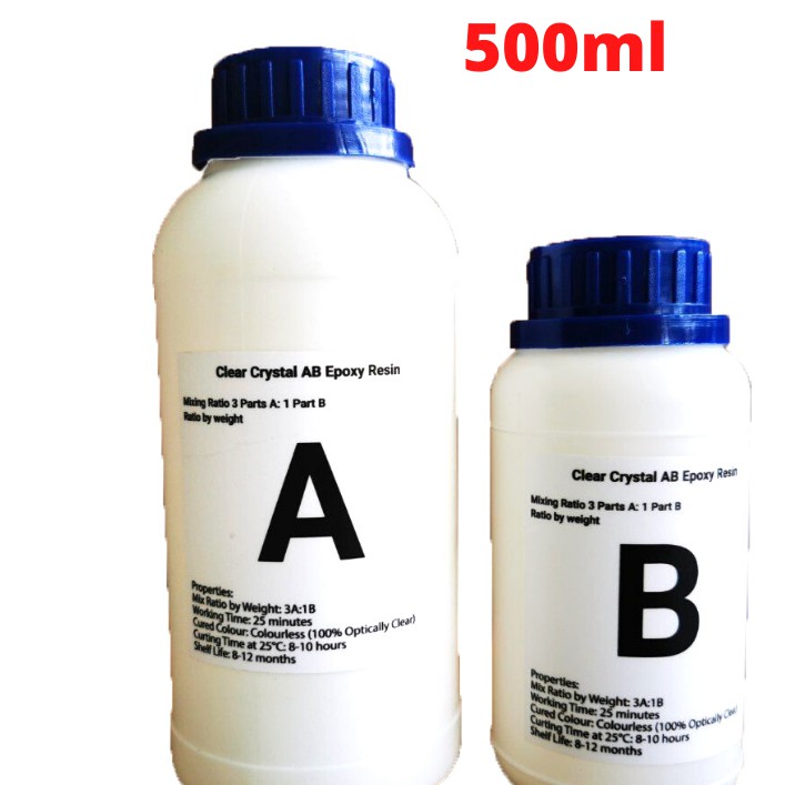 Keo AB Đổ Nhựa Phủ Sàn Vẽ 3D Đổ Bàn Gỗ Epoxy Resin