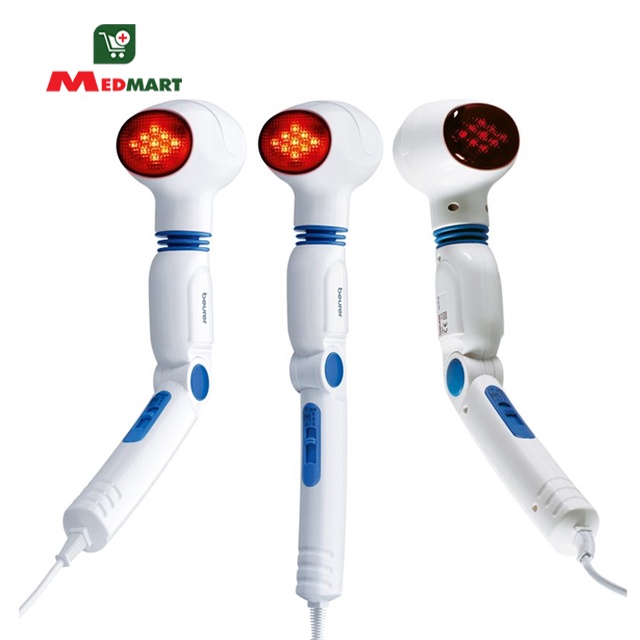 Máy Massage Cầm Tay Đèn Hồng Ngoại Beurer MG40, Dễ Tháo Rời, Thư Giãn Thúc Đẩy Tuần Hoàn Máu - Medmart