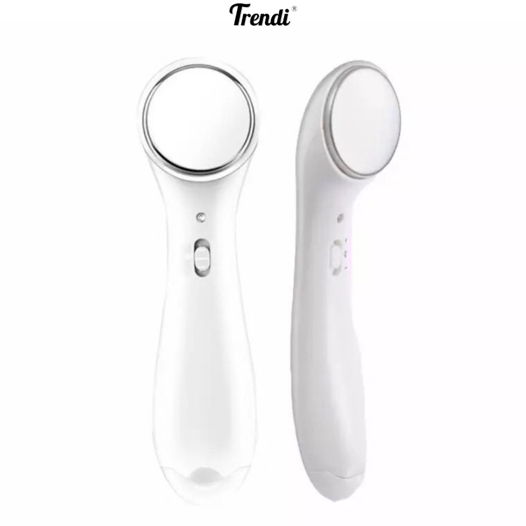 Máy Massage mặt ion cầm tay - Kích trắng da thẩm thấu kem dưỡng - Dùng pin