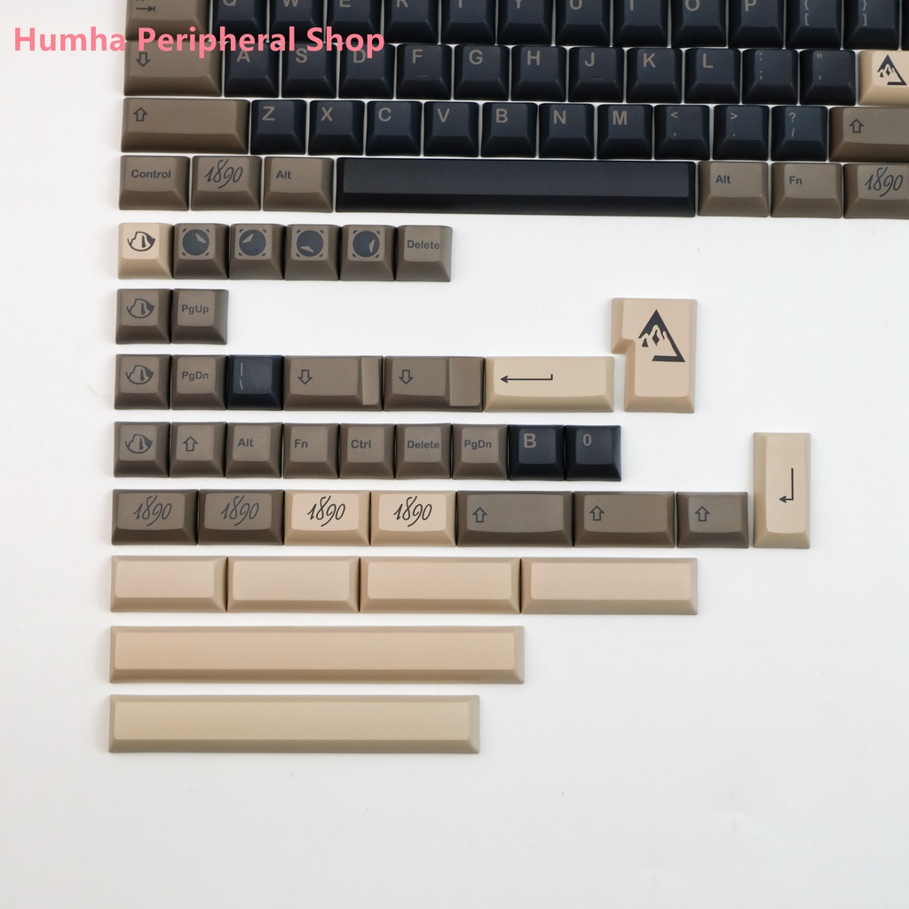 Bàn Phím Cơ Boulder 140 Phím Chất Liệu PBT Nhuộm Màu Độc Đáo