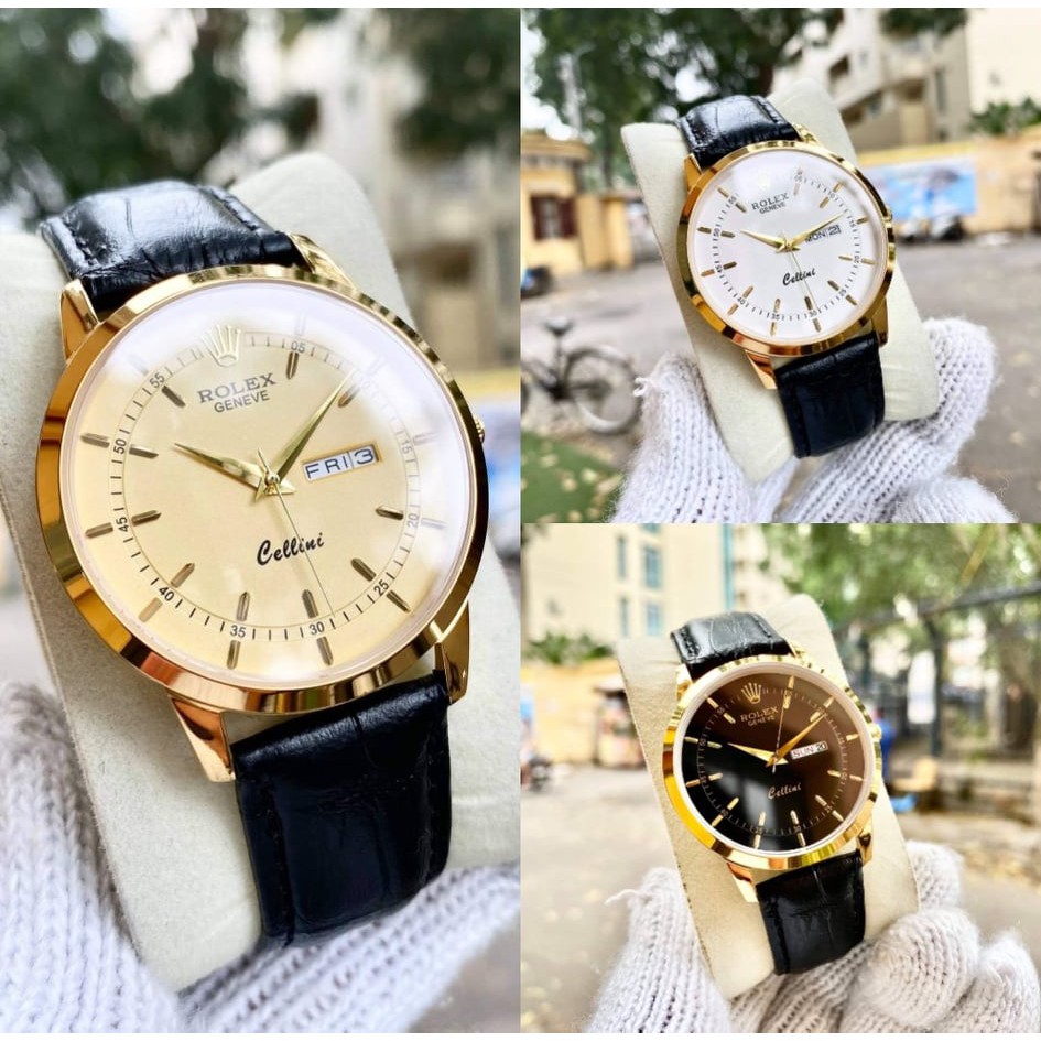 Đồng Hồ NAM R.L R028TRẮNG Chống Xước, Chống Nước TUYỆT ĐỐI - TẶNGVí Da, 1 Vòng Đá tỳ Hưu + 2 pin AG4 | BigBuy360 - bigbuy360.vn