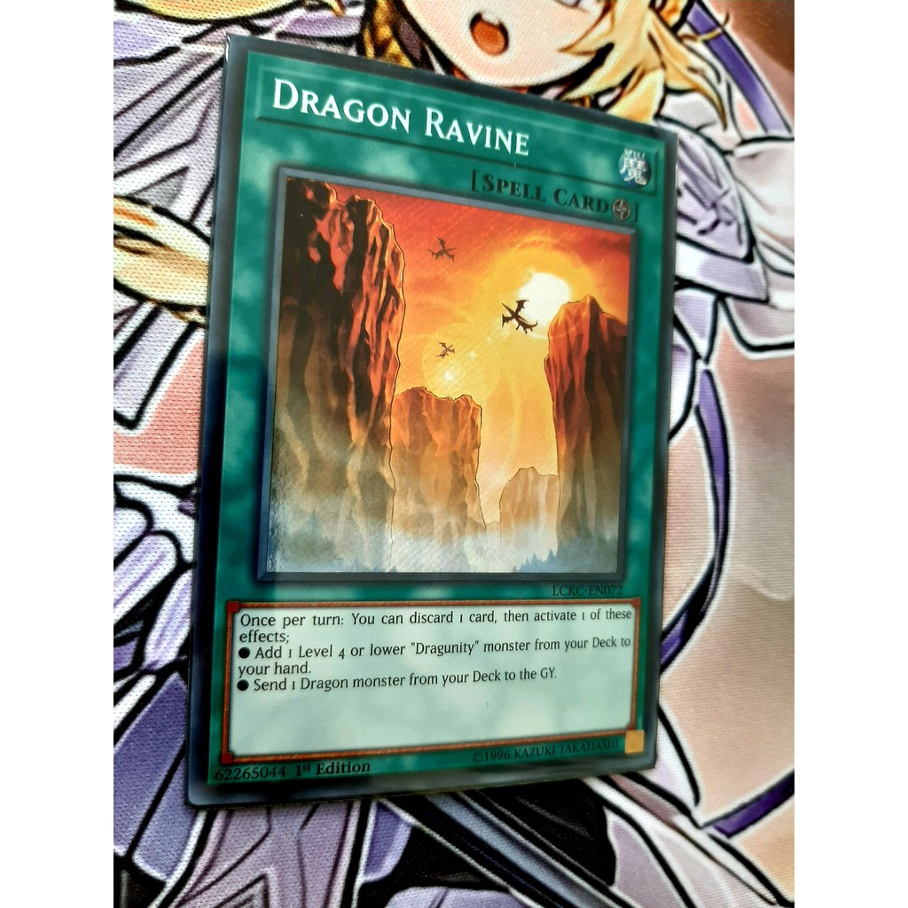 Thẻ Bài Mint90 Yugioh Spell Dragon Ravine