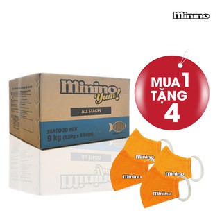 Thức ăn cho mèo Minino Yum thùng 9kg (6 túi x 1,5 kg)