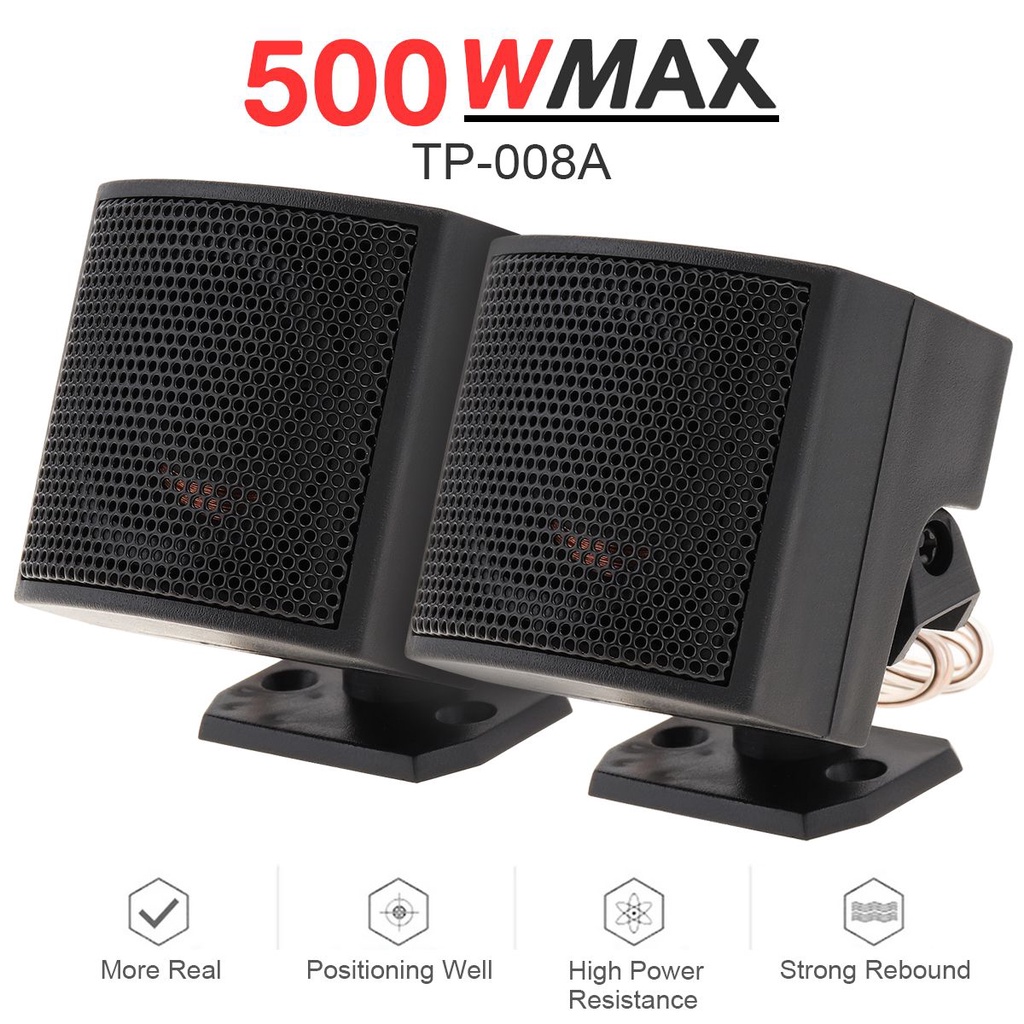 Set 2 Loa Mini 500W Hiệu Quả Cao Cho Xe Ô Tô