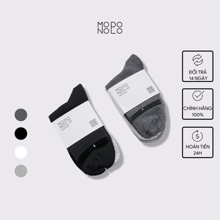 Combo 3 đôi tất vớ nam cổ trung monopolo cotton khử mùi