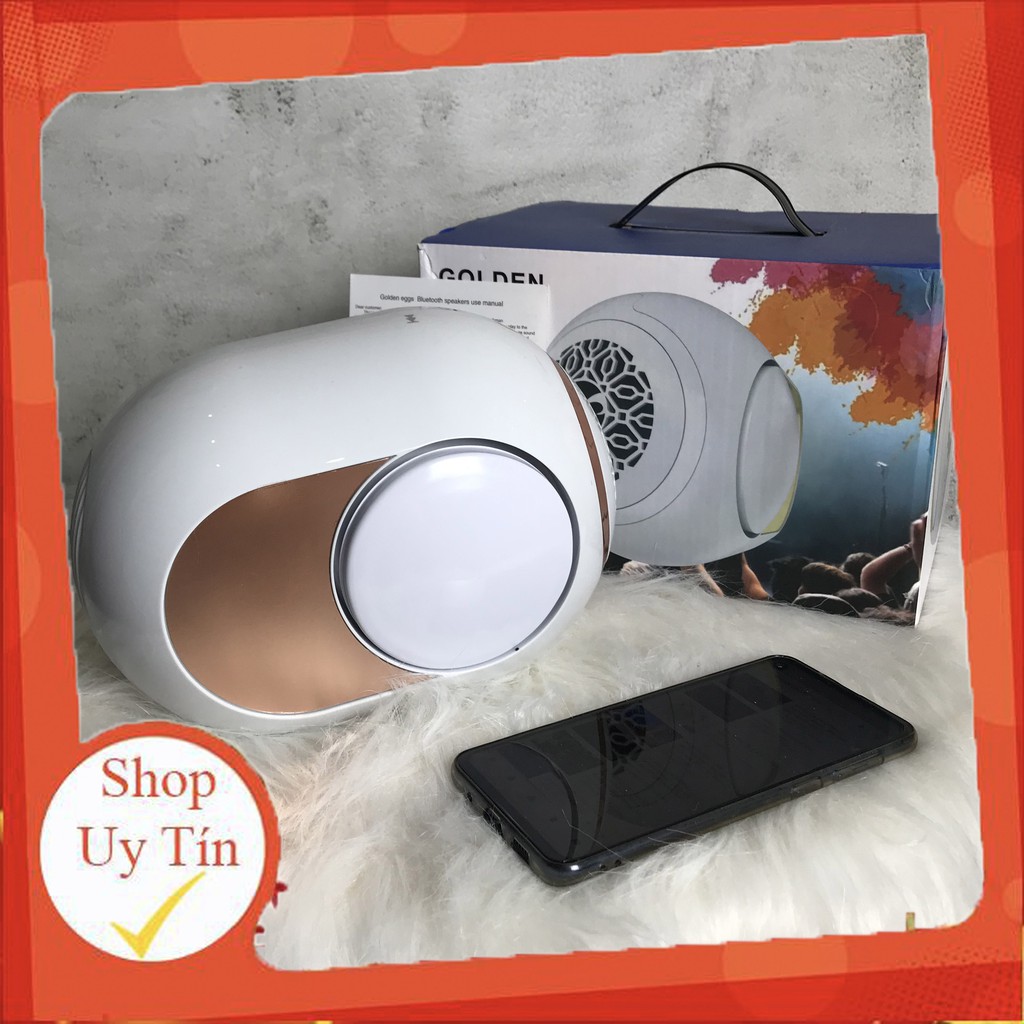 Loa Bluetooth Golden Eggs Âm Hưởng Dung Đôi,Bass Siêu Ấm