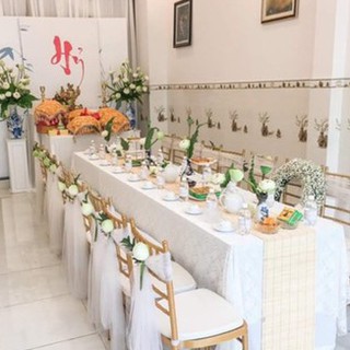 Mành tăm tre trang trí trải bàn khổ 40 cm cắt theo yêu cầu