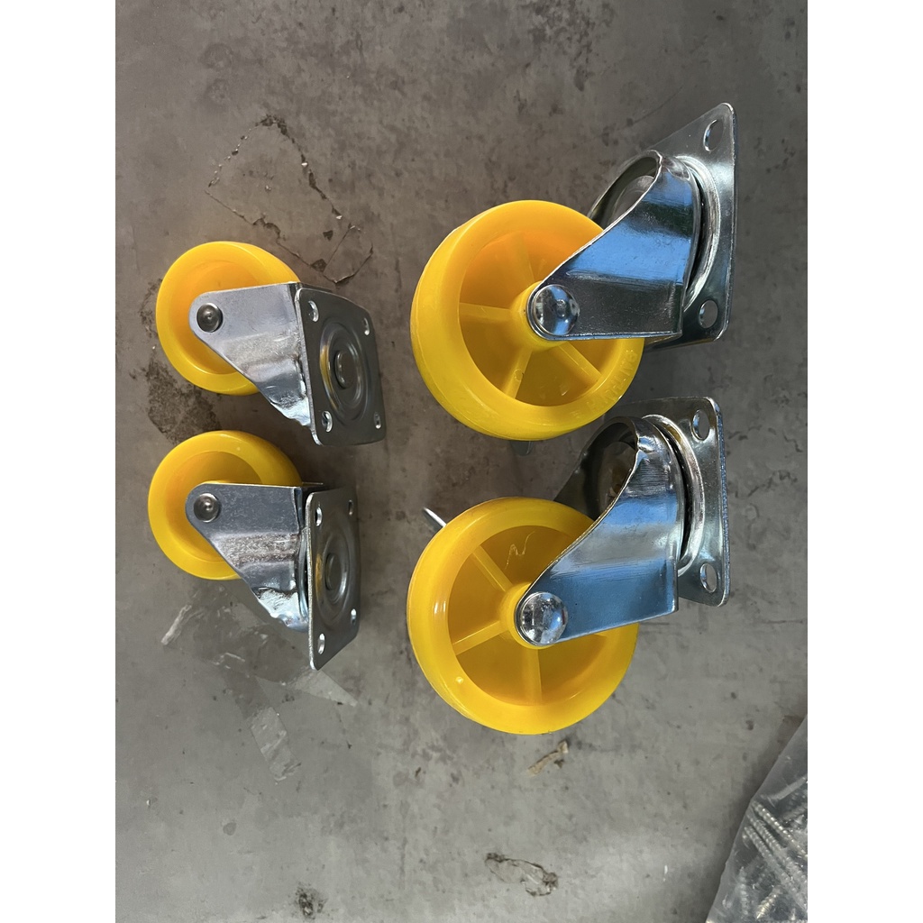 Bánh xe tủ - có khoá và không khoá