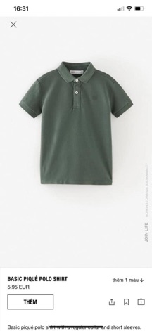Áo polo zara auth