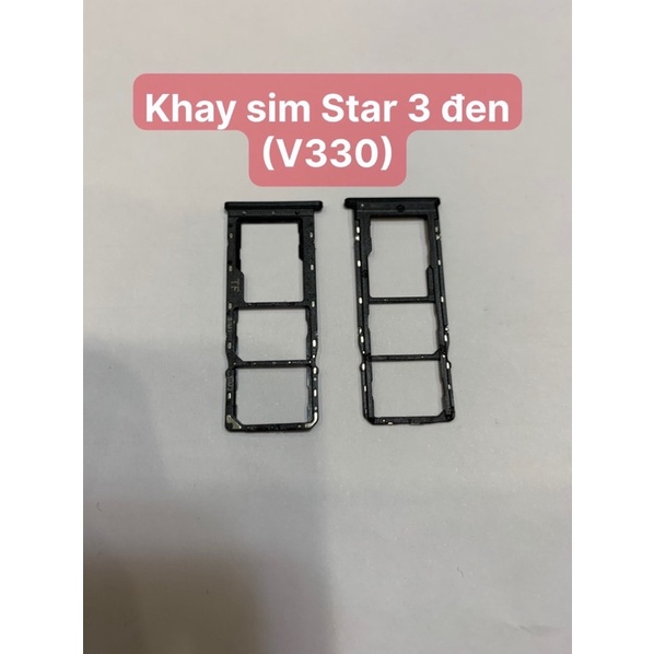 Khay sim Vsmart star 3 (V330) Zin New chính hãng Đen,Đỏ,Xanh