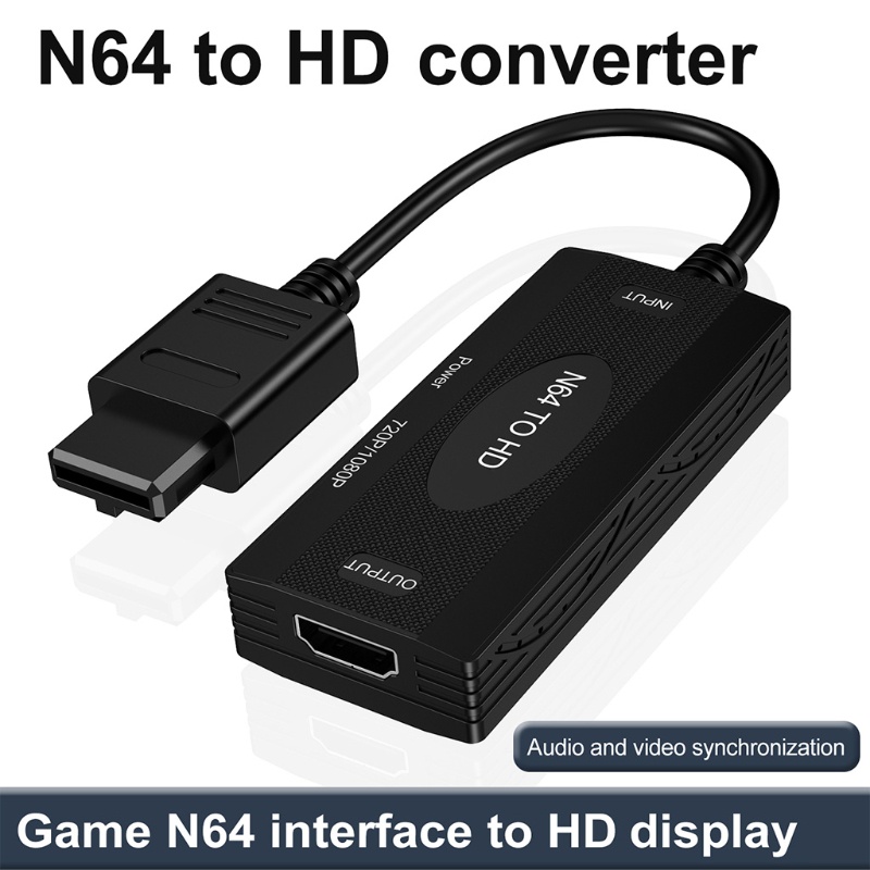 Bộ ĐiềU HợP Shas N64 Snes Cho Ngc 64 to 1080P 5 91in