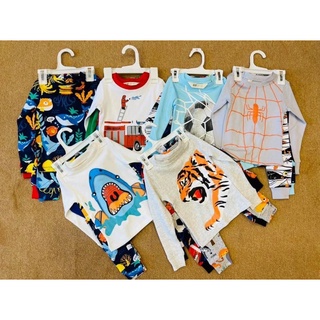 Set 2 bộ thun cotton HM dư xịn bé trai