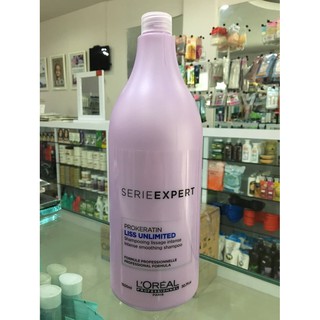 Dầu gội cho tóc duỗi L'Oreal Liss Unlimited 1500ml