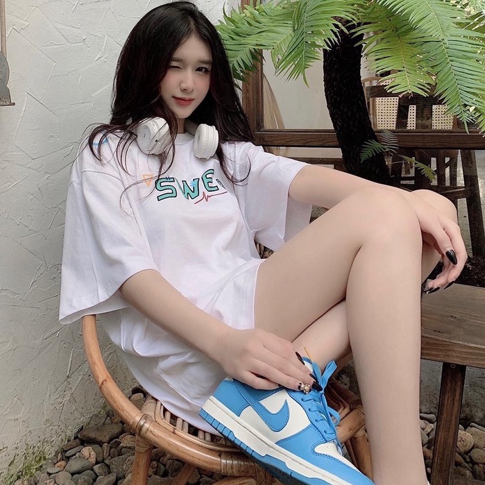 Áo thun unisex SWE 90'S tee nam nữ full tag cotton co dãn