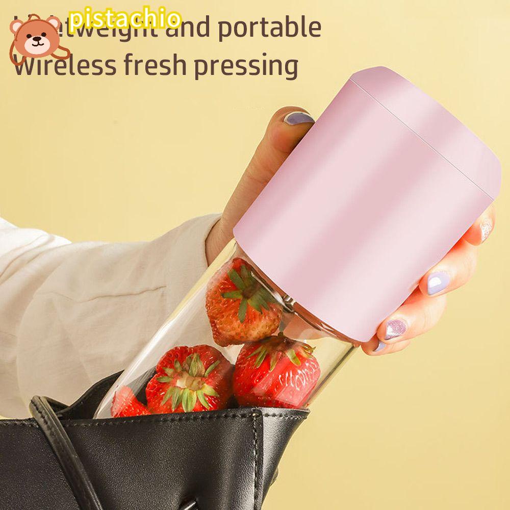 Máy Xay Sinh Tố Hoa Quả PISTA 300Ml Sạc USB