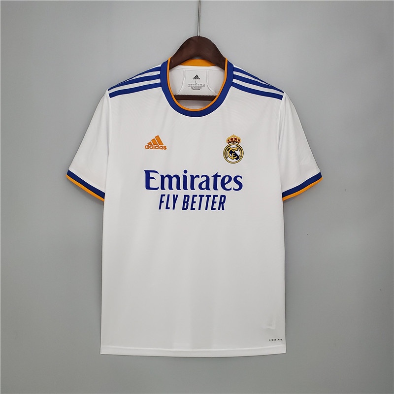 Áo Thun Bóng Đá Real Madrid 2021-2022 Chất Lượng Cao