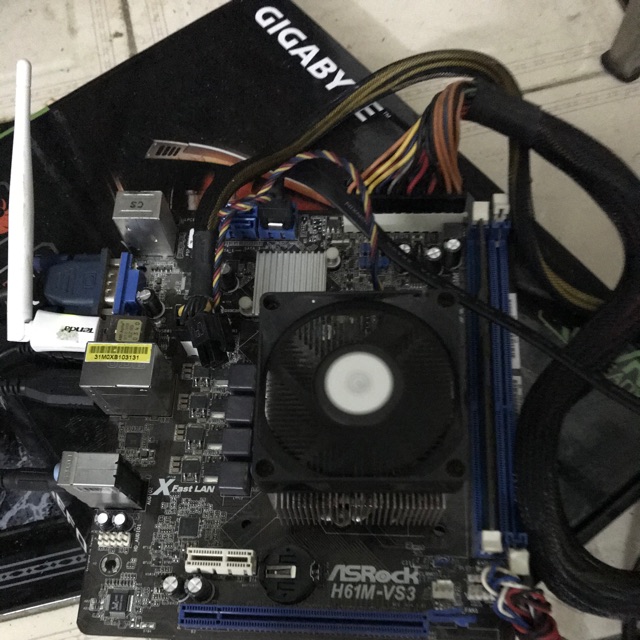 Combo h61-g2020- ddram 4gb d3