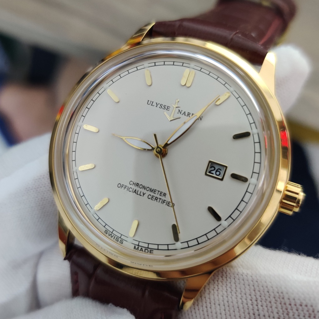 Đồng hồ nam dây da kim trôi Andoza U01 | BigBuy360 - bigbuy360.vn