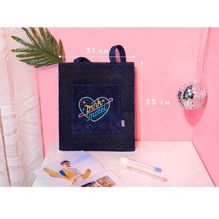 [ ORDER ] Túi tote vải lấp lánh ulzzang
