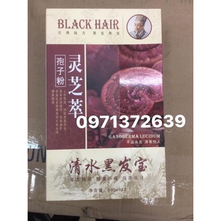 Nhuộm đen phủ bạc tóc linh chi