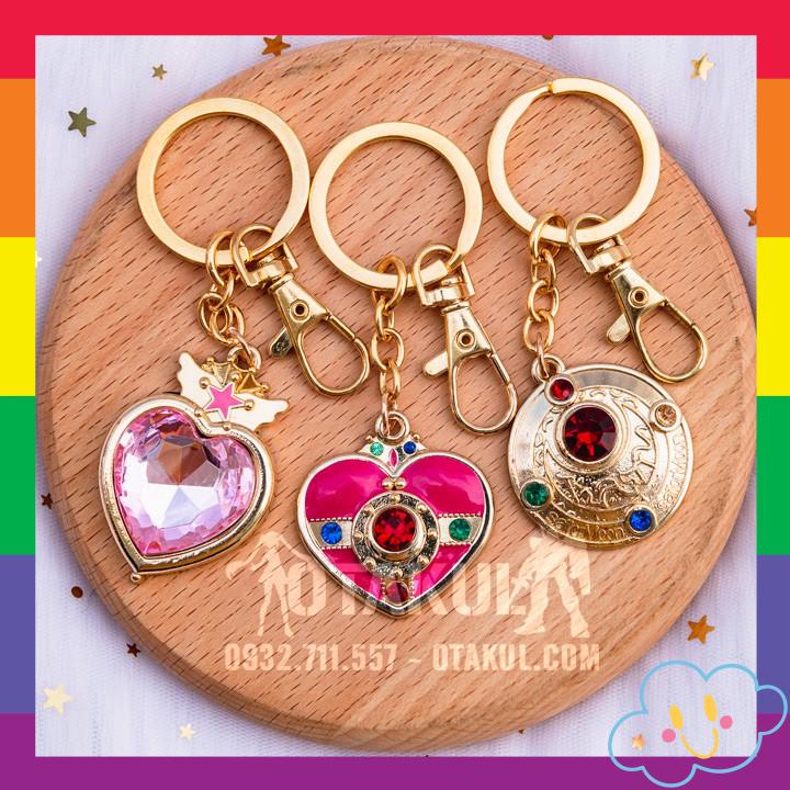 Móc Khóa The Chibi Moon Compact Sailor Moon - Thủy Thủ Mặt Trăng