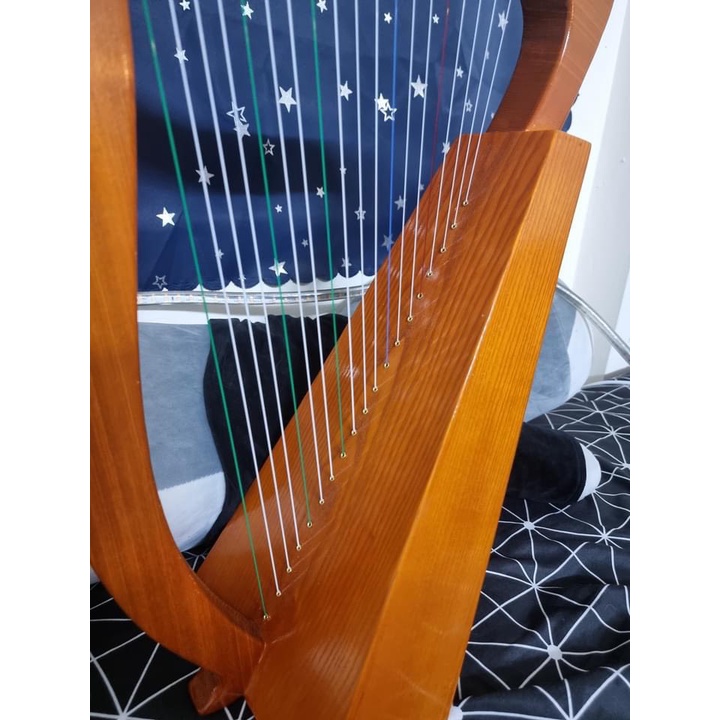 Đàn Hạc Cầm 19 Dây - Tặng Kalimba Pha Lê