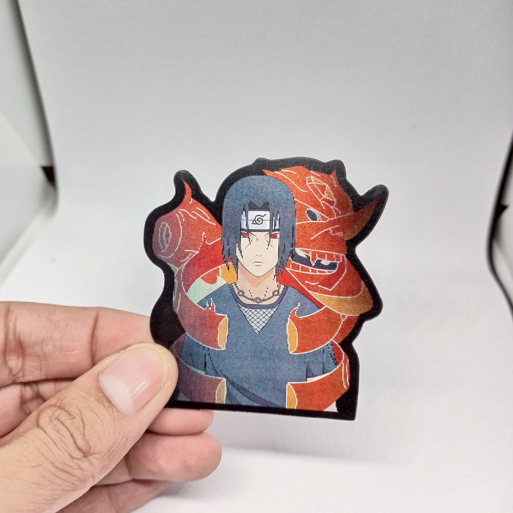 Sticker 3D Naruto dán điện thoại - laptop - ô tô chống nước 6x7 cm
