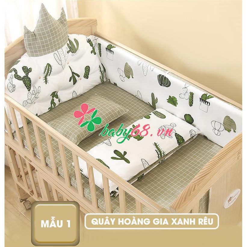 Nôi cũi giường thông minh Chilux NC1-1 có 6 chế độ đa năng