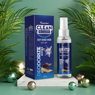 Khử Mùi Giầy Dép Clean&Clean 100ml