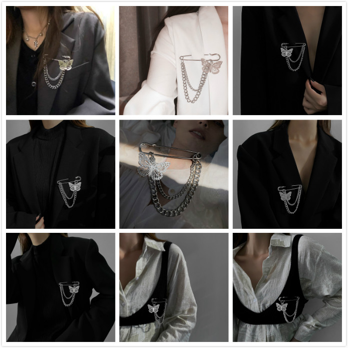 Ghim cài áo hình bướm xinh xắn