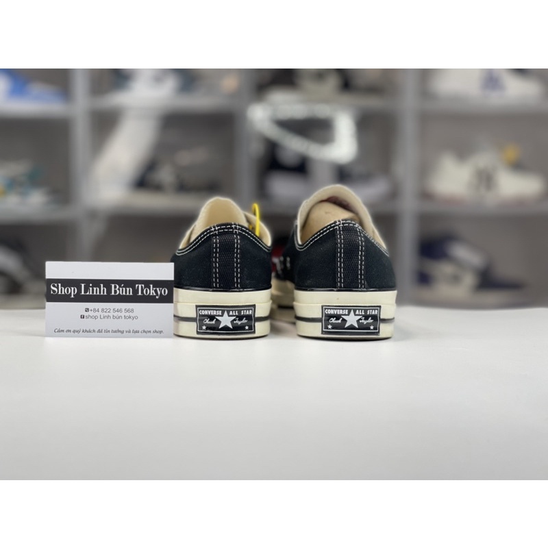 Giày sneaker  conves  cổ thấp kèm phụ kiện | BigBuy360 - bigbuy360.vn