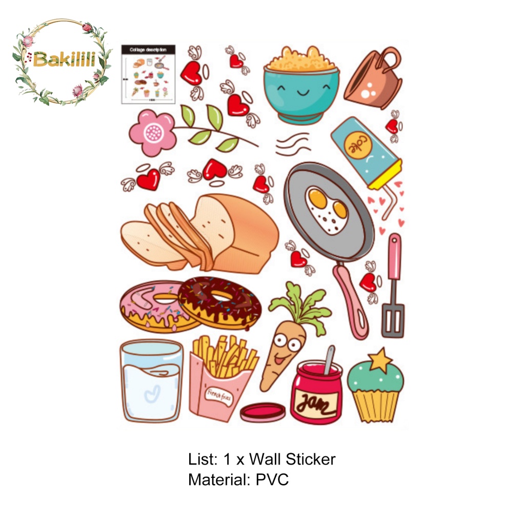 Sticker Dán Tường Họa Tiết Dễ Thương Bắt Mắt