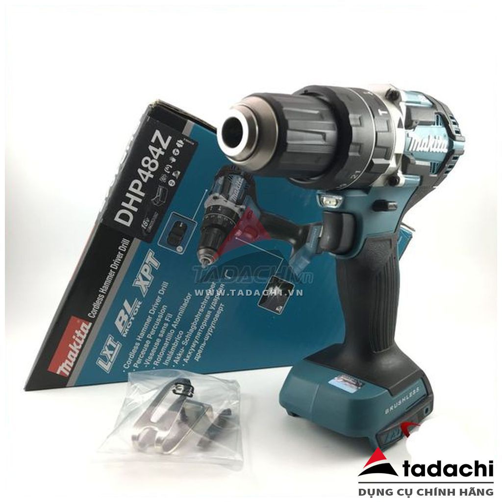 Máy khoan và vặn vít dùng pin 18V Makita DHP484Z (không pin sạc) | DCSG