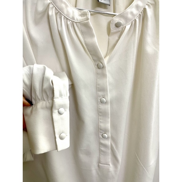 Áo sơ mi cổ tàu HM - Size M