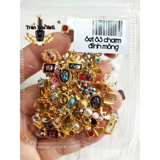 Set charm trang trí móng - Tặng đá và bi nửa