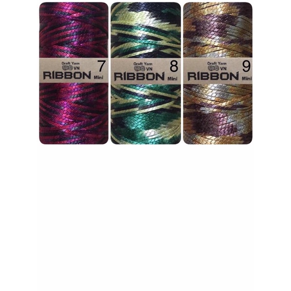 Dệt dẹp bóng loang/ ribbon loang