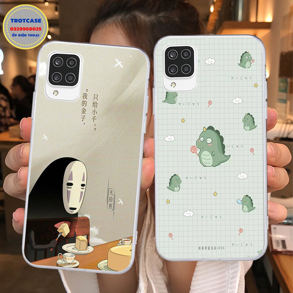 [ Samsung A12 ] Ốp lưng điện thoại Samsung A12 - ốp dẻo trong in hình tàu vũ trụ , vô diện và gấu xinh xảu | BigBuy360 - bigbuy360.vn