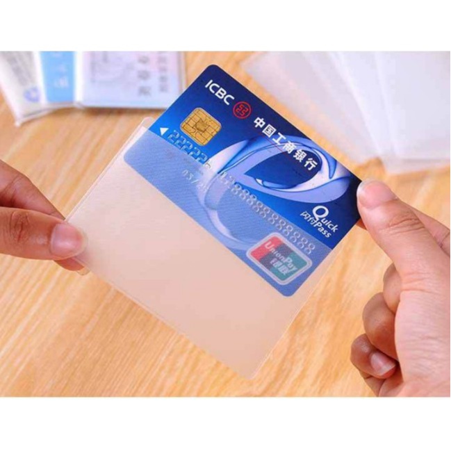 Vỏ bọc thẻ căn cước bằng lái xe SET 10 CÁI dai bền cao cấp HANZ.VN TI20