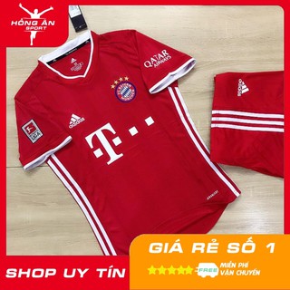 [CAO CẤP] Áo Bóng Đá Thể Thao Đá Banh CLB BAYERN MUNICH/ BAYERN Sân Nhà Chất Polyester Hàng Thailand - HỒNG ÂN SPORTS