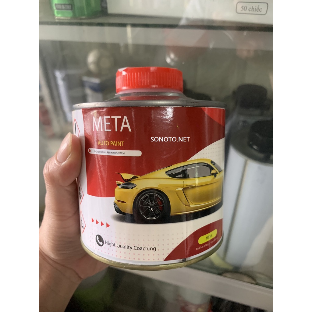 Đông cứng Meta 0.5lit cho sơn 2k và lót 2k ô tô xe máy
