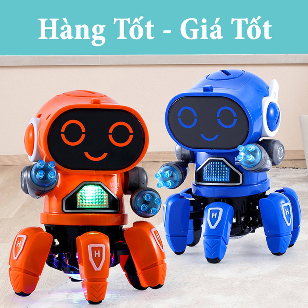ROBOT Đồ Chơi Nhảy Múa Theo Nhạc Siêu Dễ Thương Cho Bé - Món Quà Tặng Cho Bé