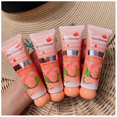 Kem Nền Che Khuyết Điểm Chống Nắng SPF 45/PA+++ Kiss Beauty BB Matte