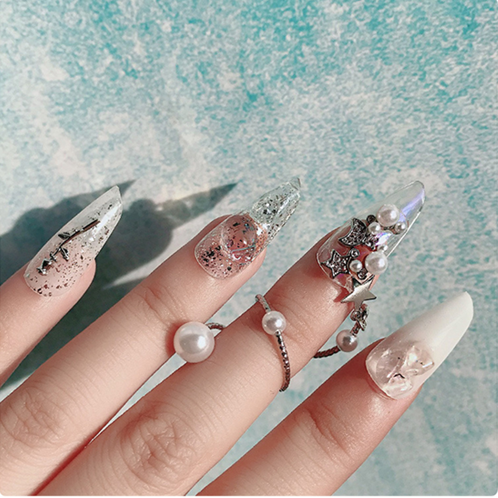 Phụ Kiện Trang Trí Móng Tay Hình Bướm 3d Sang Trọng Diy