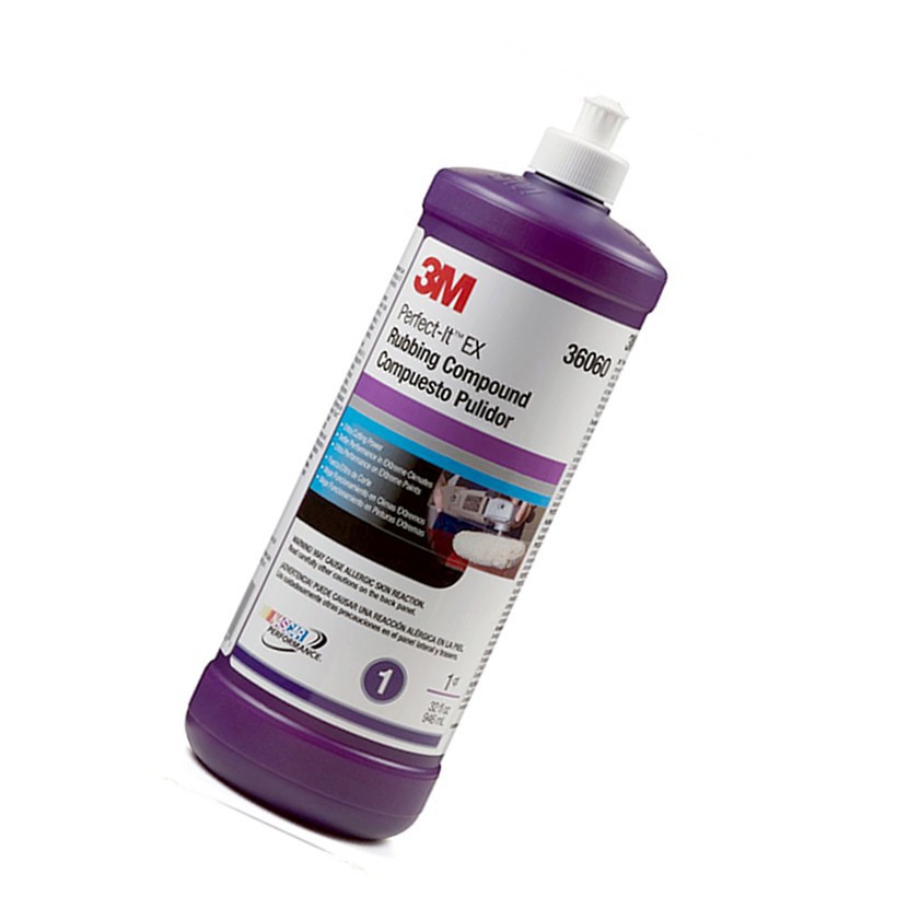 Dung dịch đánh bóng bước 1 3M - PN36060 3M PERFECT-IT EX RUBBING COMPOUND 946ml - 3M Autocare DIY