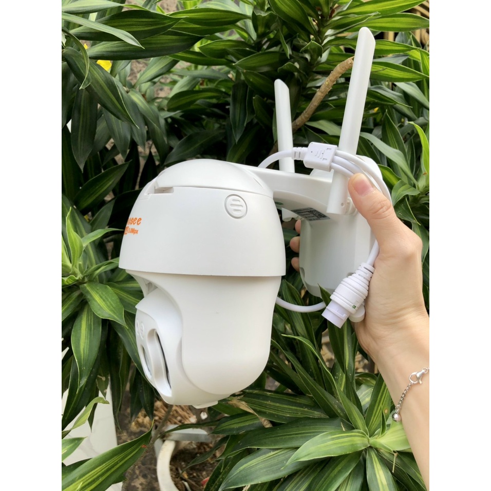 Camera yoosee PTZ ngoài trời 5.0MPX 8 đèn ban đêm có màu