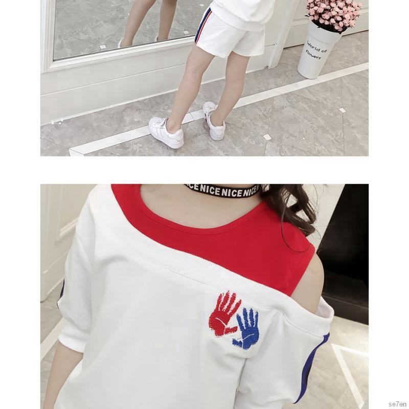 Bộ quần áo mùa hè xinh xắn cho bé gái