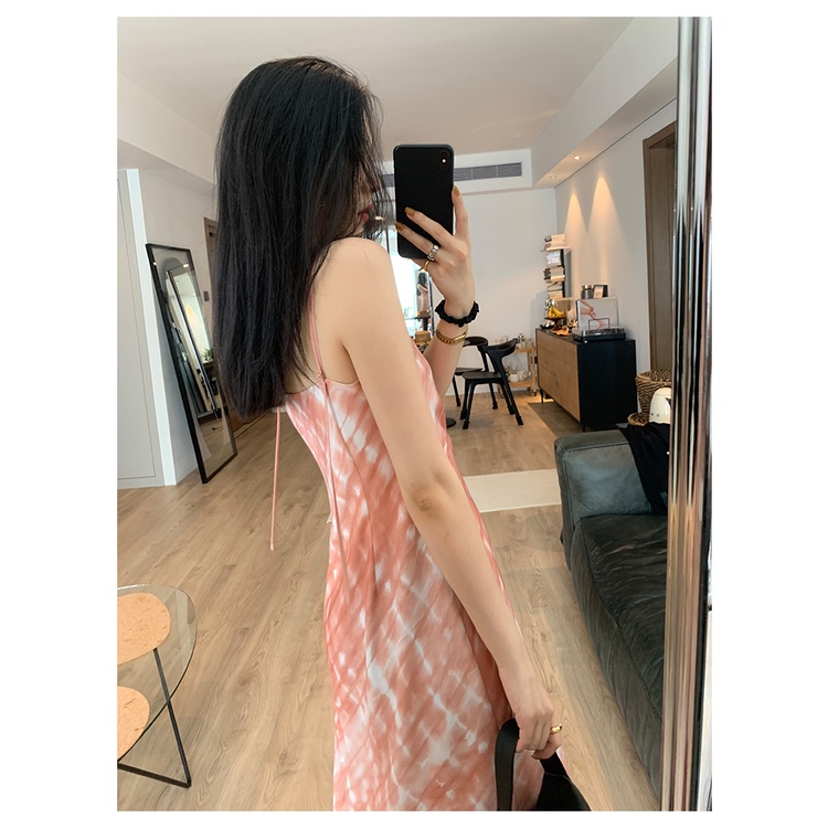 Đầm Dệt Kim Hai Dây In Họa Tiết Sang Trọng Thời Trang Cho Nữ